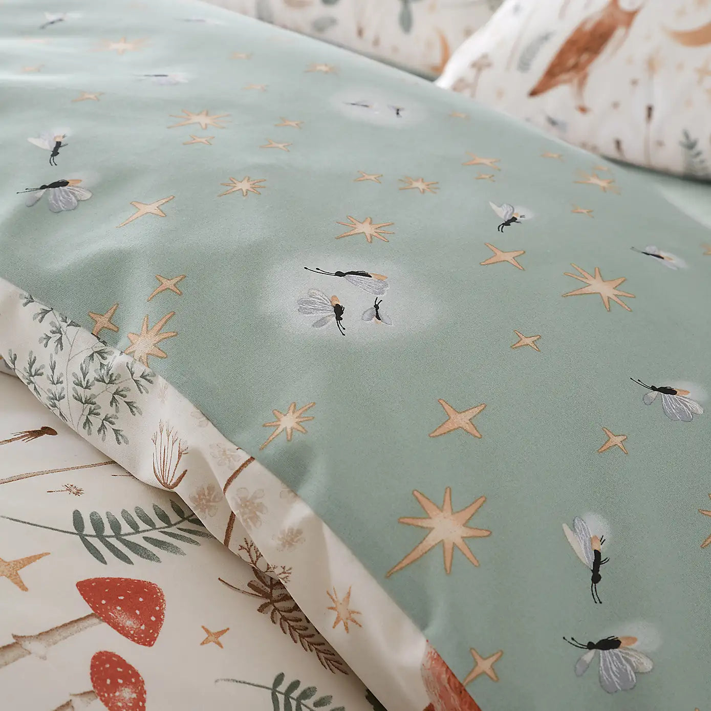 Catherine Lansfield Enchanted Twilight Duvet Set - Natural