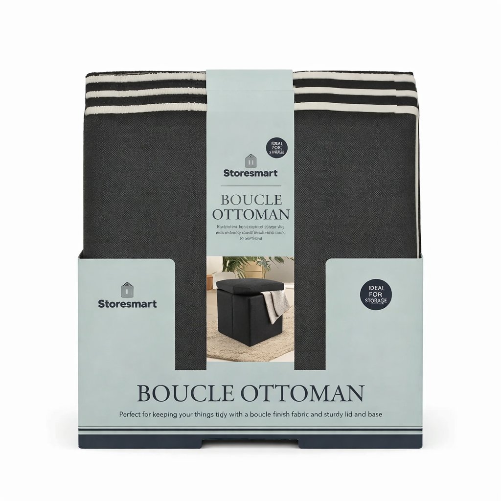 Teddy Fluffy Ottoman