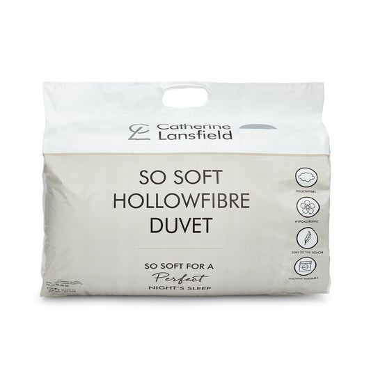 Catherine Lansfield So Soft Hollowfibre Duvet 4.5 Tog