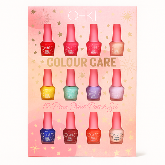 Sunkissed Q-KI Colour Care 12pc Nail Polish Gift Set