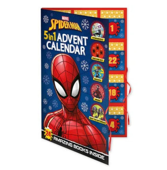 Huge Spiderman 5 in 1 Advent Calendar