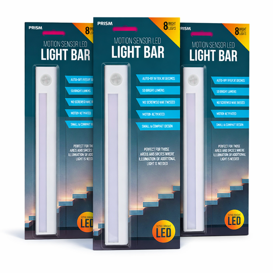 Motion Sensor LED Light Bar – 50 Lumens | Battery Powered