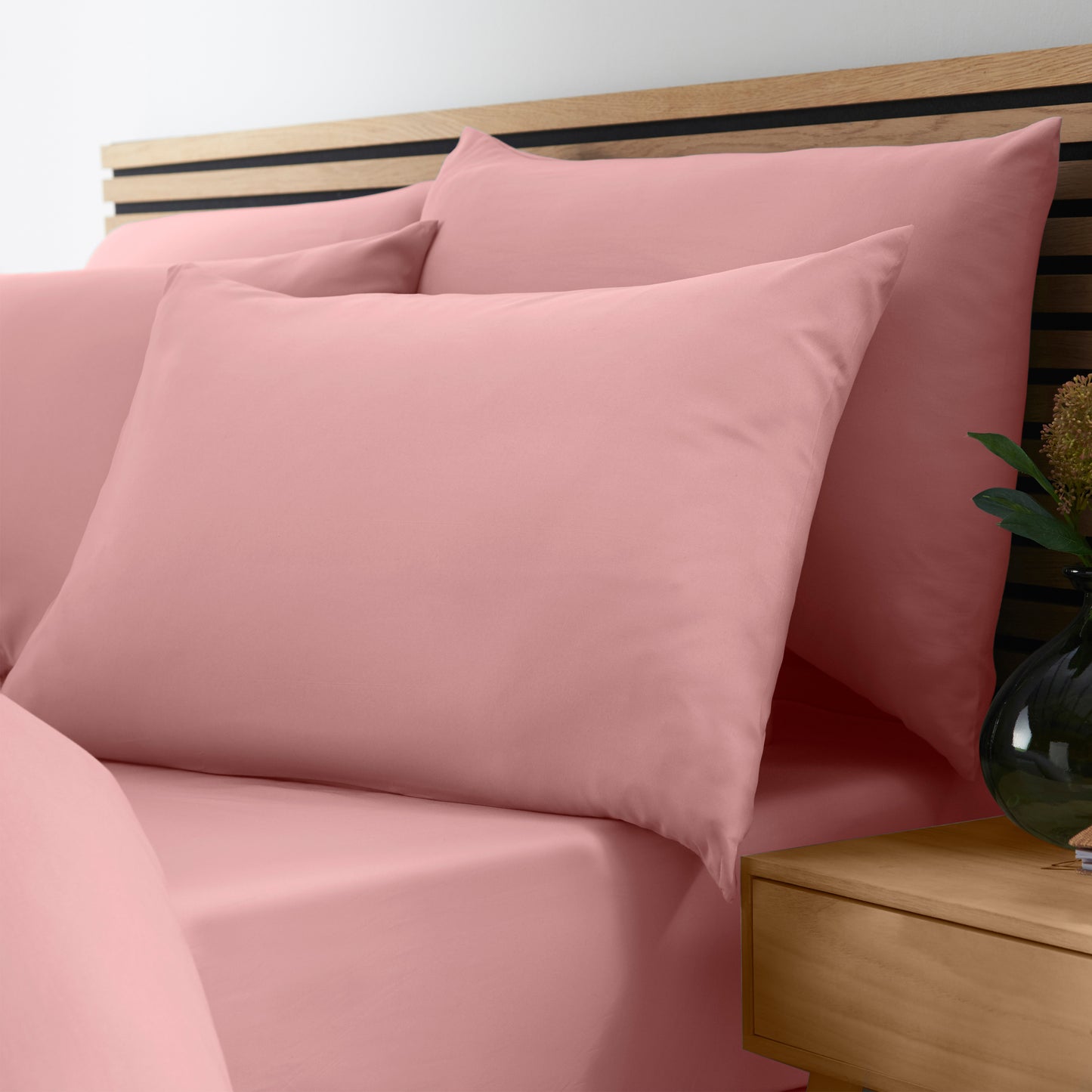 Catherine Lansfield So Soft Non Iron Duvet Set - Blush