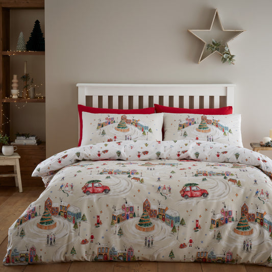 Catherine Lansfield - Christmas Town Duvet Set