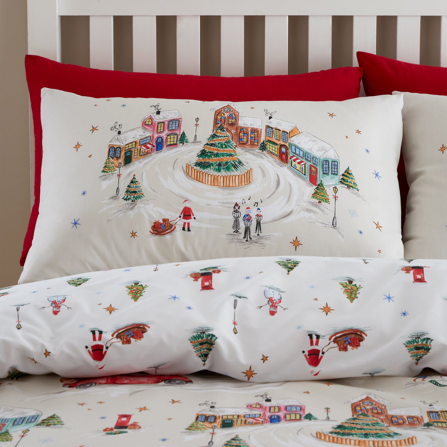 Catherine Lansfield - Christmas Town Duvet Set