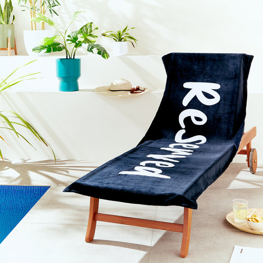 Catherine Lansfield - Reserved Sun Lounger Towel