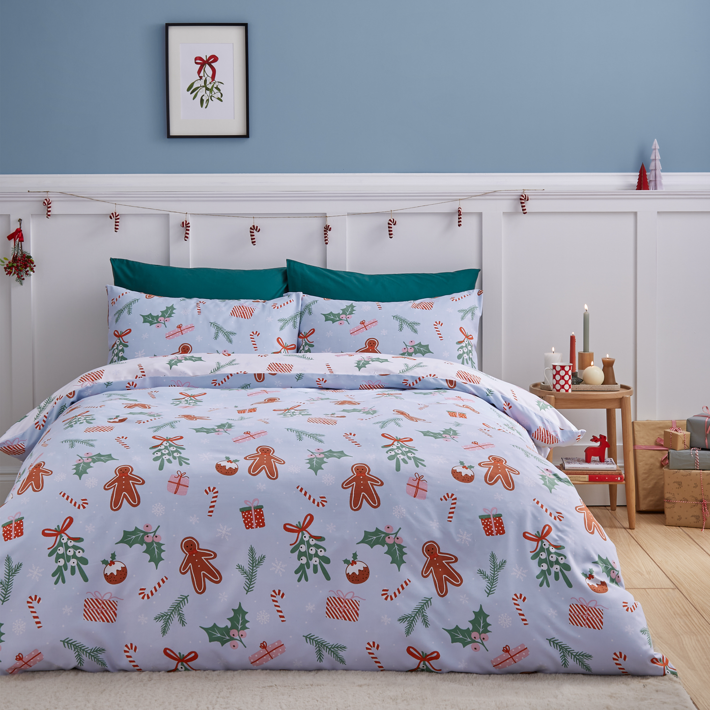 Catherine Lansfield - Christmas Gingerbread Duvet Set