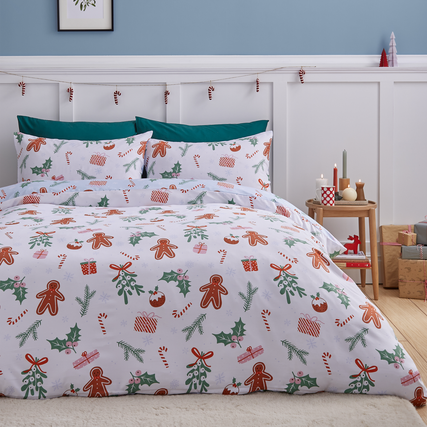 Catherine Lansfield - Christmas Gingerbread Duvet Set