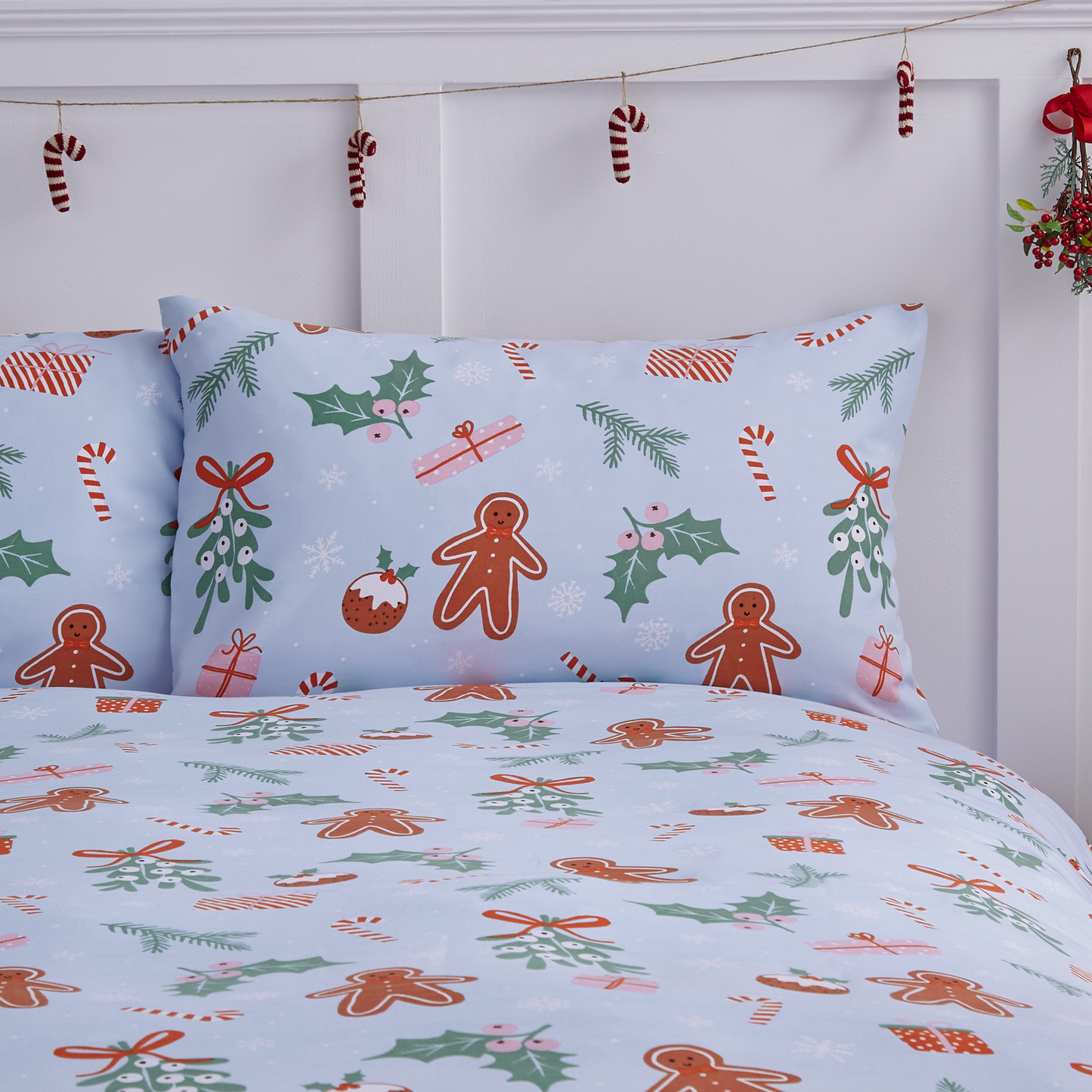 Catherine Lansfield - Christmas Gingerbread Duvet Set