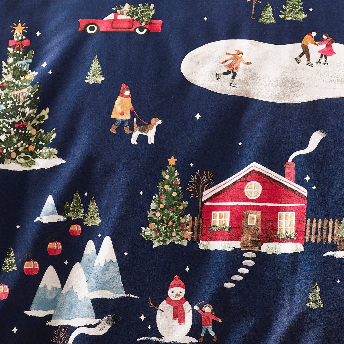 Catherine Lansfield Ski Village Duvet Set