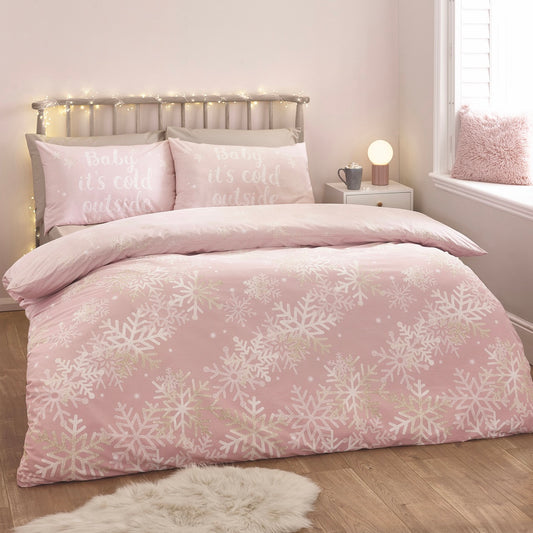 Catherine Lansfield - Baby Its Cold Outside Duvet Set