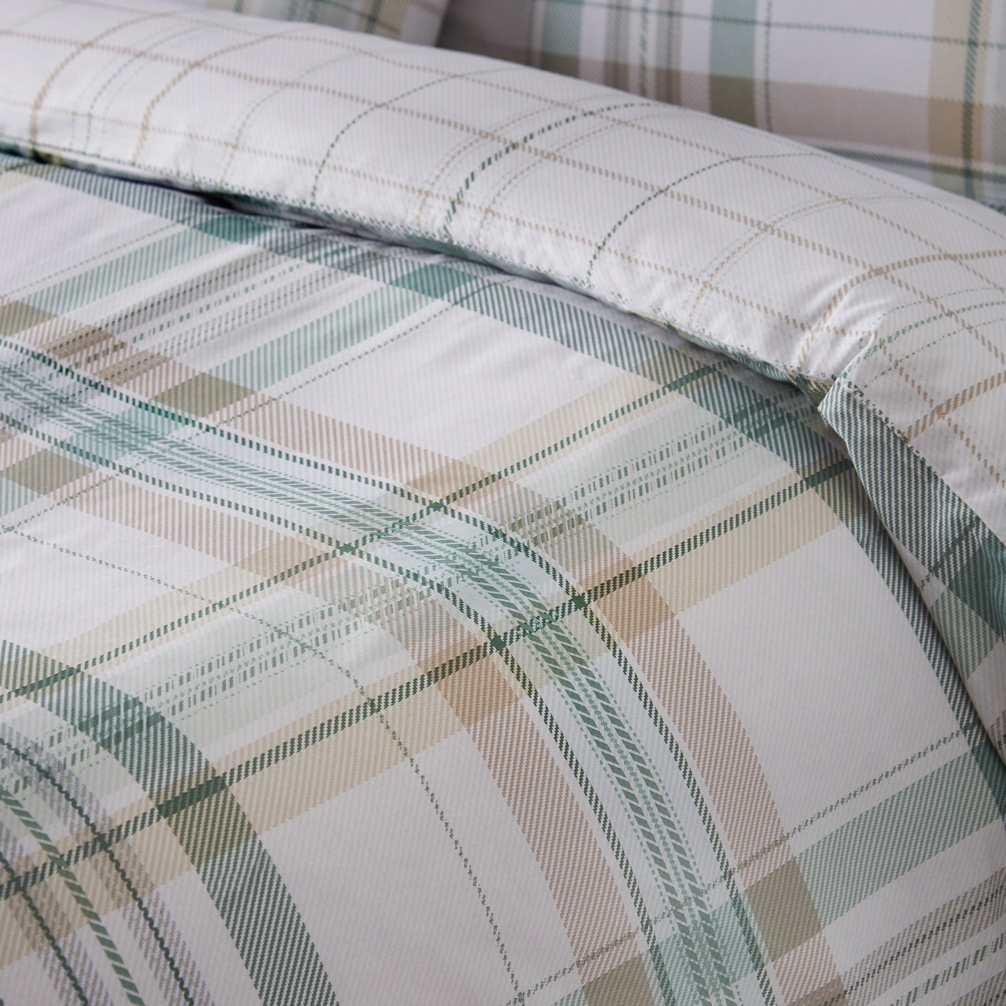 Catherine LansfIeld Cartmel Check Duvet Set
