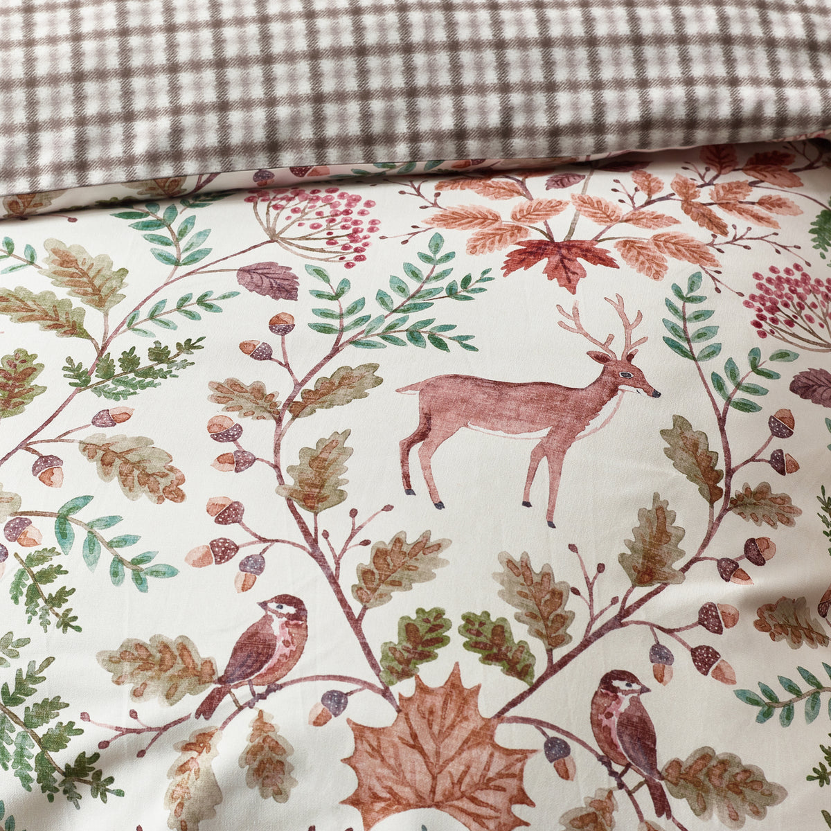 Catherine Lansfield Woodland Stag Duvet Set
