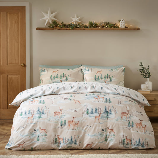 Catherine Lansfield Brushed Christmas Deer