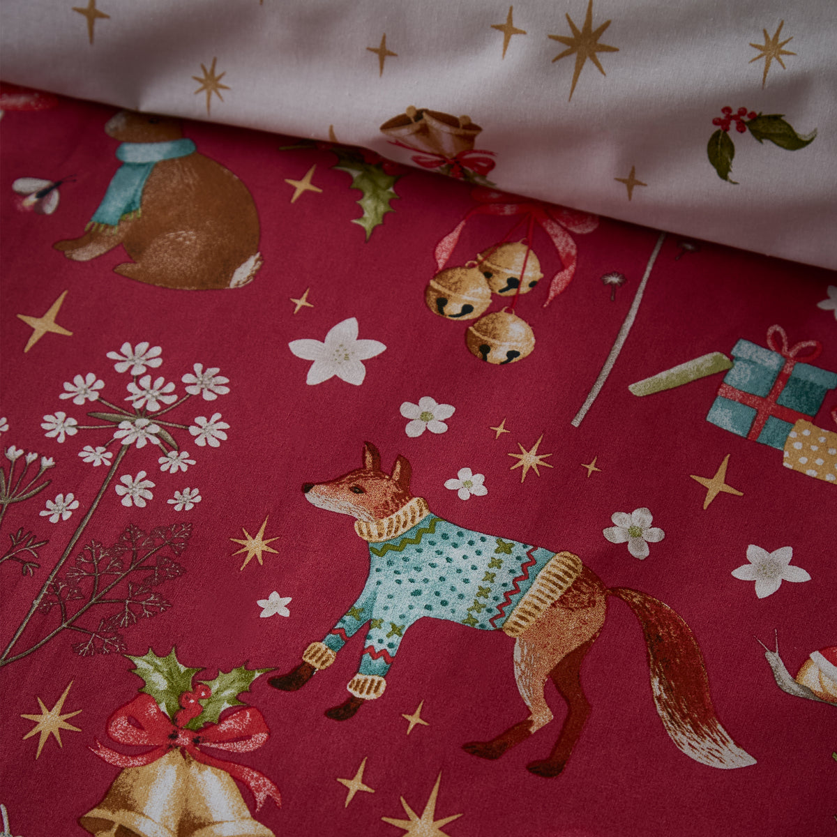 Catherine Lansfield Christmas Enchanted Twilight Duvet Set