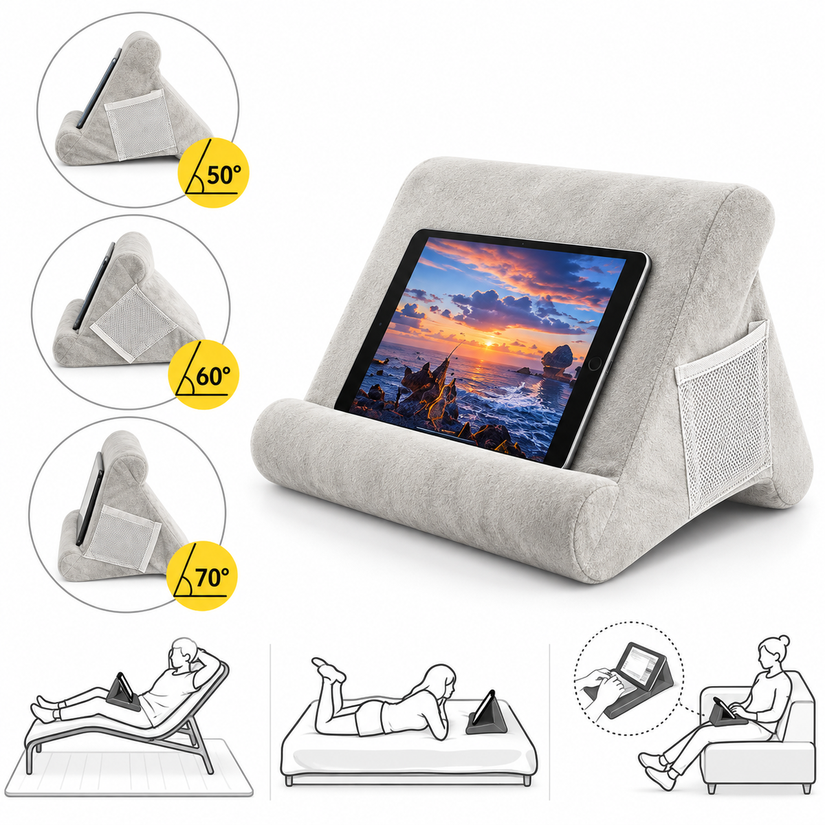 iPad Cushion Stand