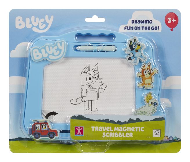 Bluey Magnetic Scribbler
