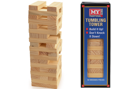 Wooden Tumbling Tower Game