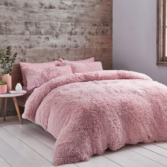 Cuddly Deep Pile Faux Fur - Pink