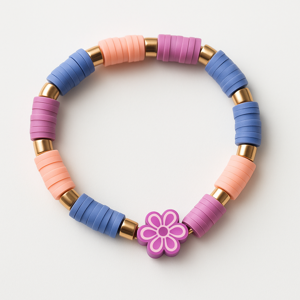 Beaded By Khloe - Flower Pop Bracelet