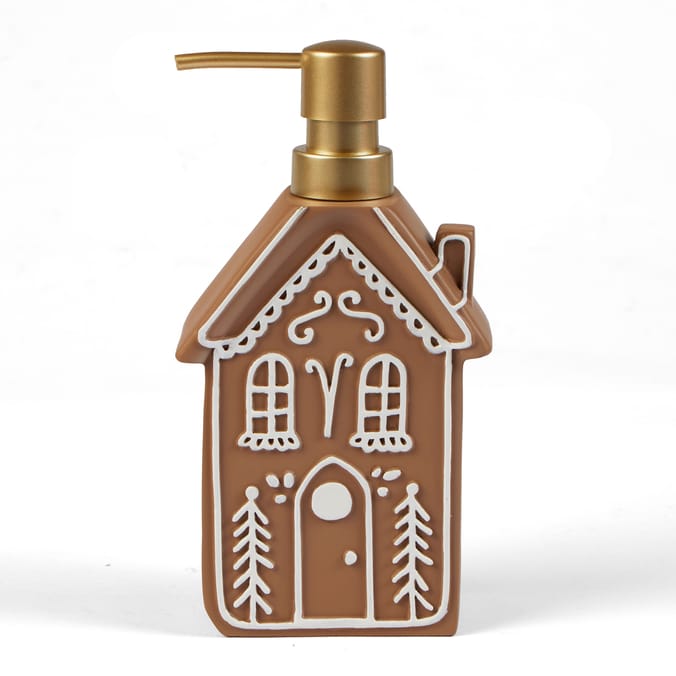 Gingerbread House Soap Dispenser