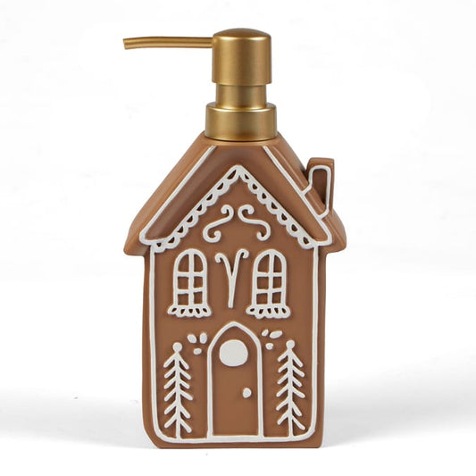 Gingerbread House Soap Dispenser