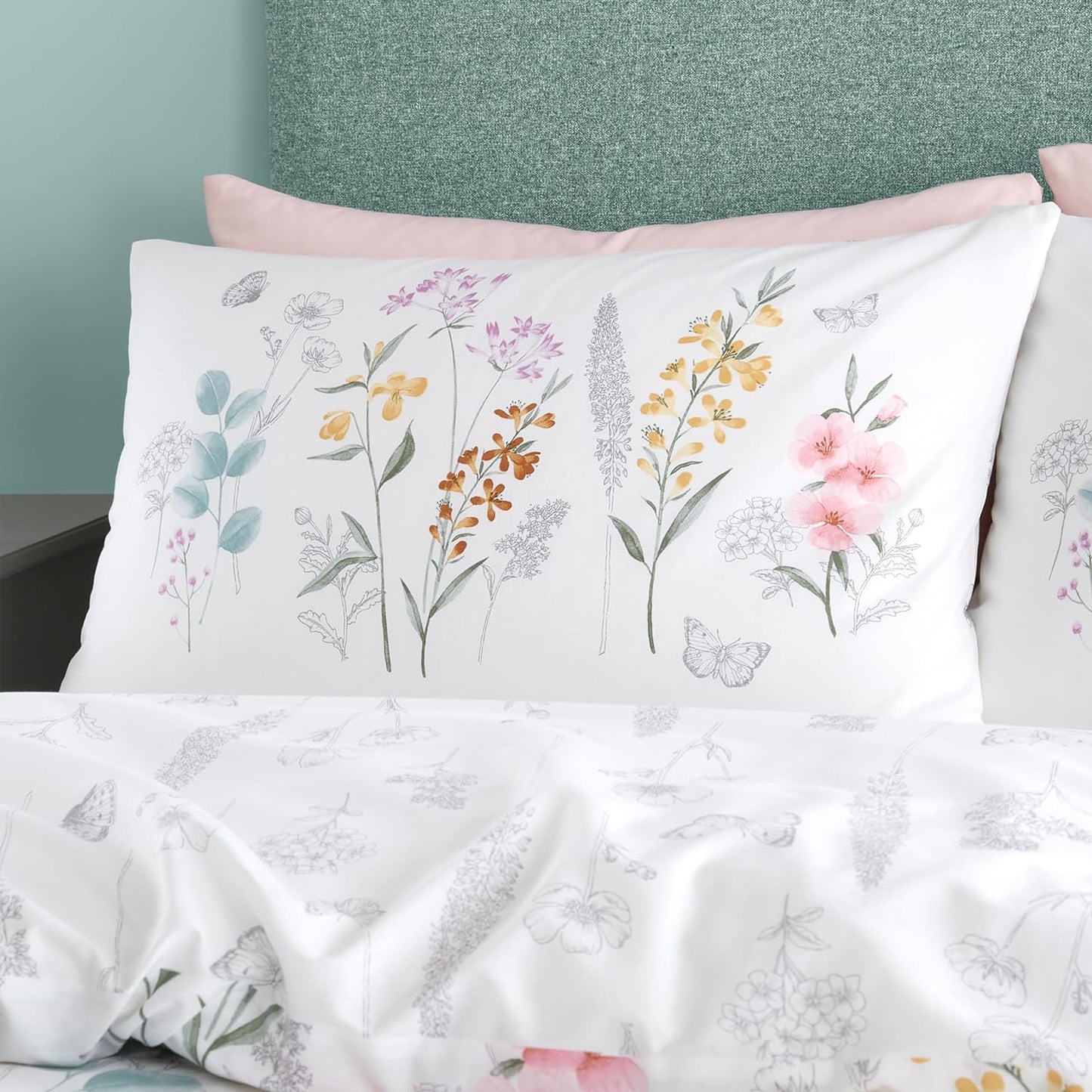 Catherine Lansfield Emilia Floral Duvet Set