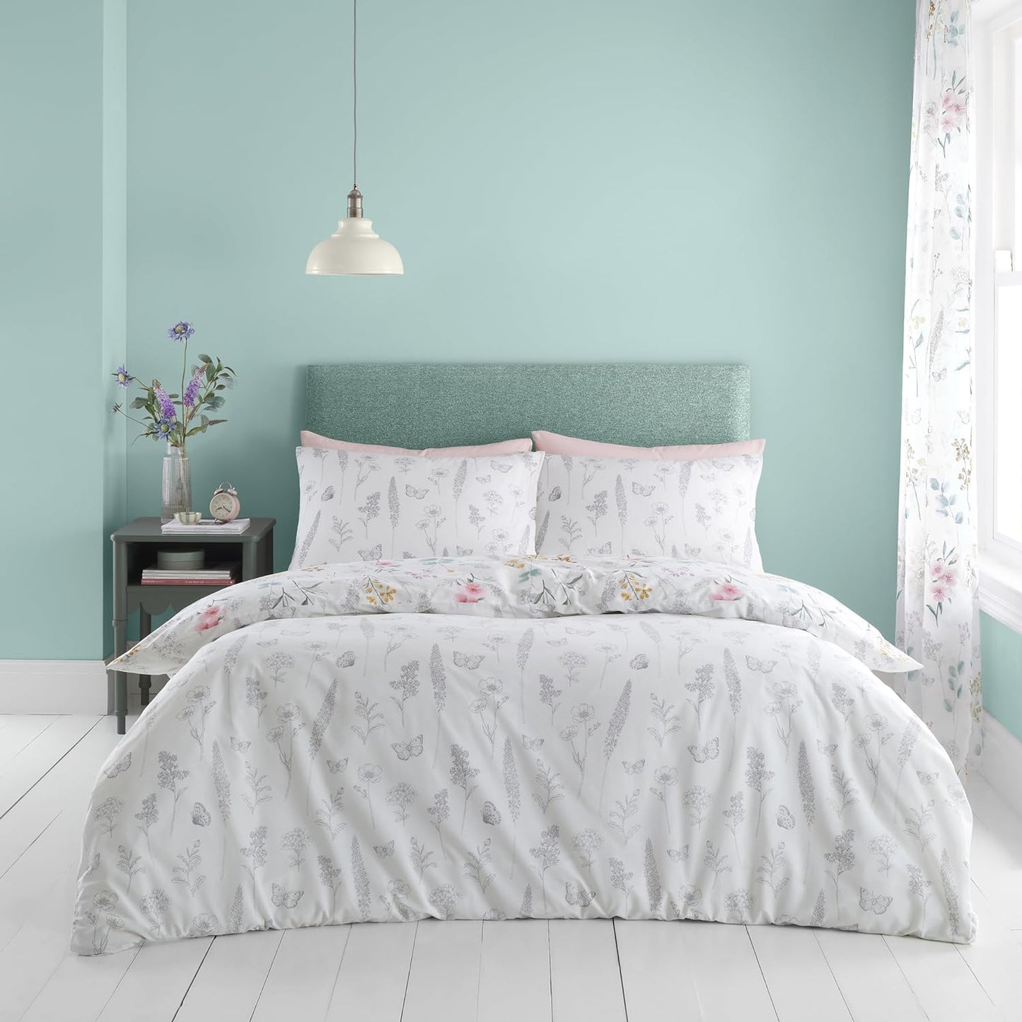 Catherine Lansfield Emilia Floral Duvet Set