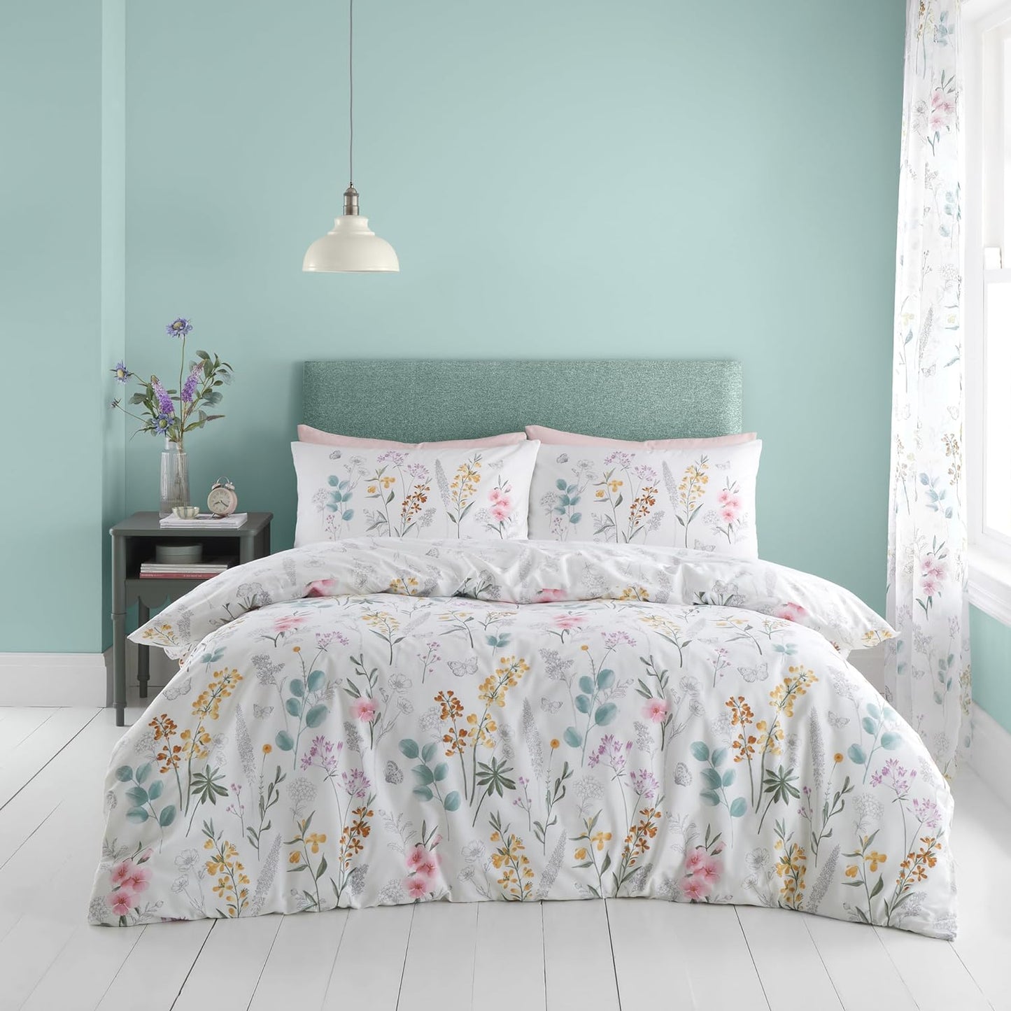 Catherine Lansfield Emilia Floral Duvet Set