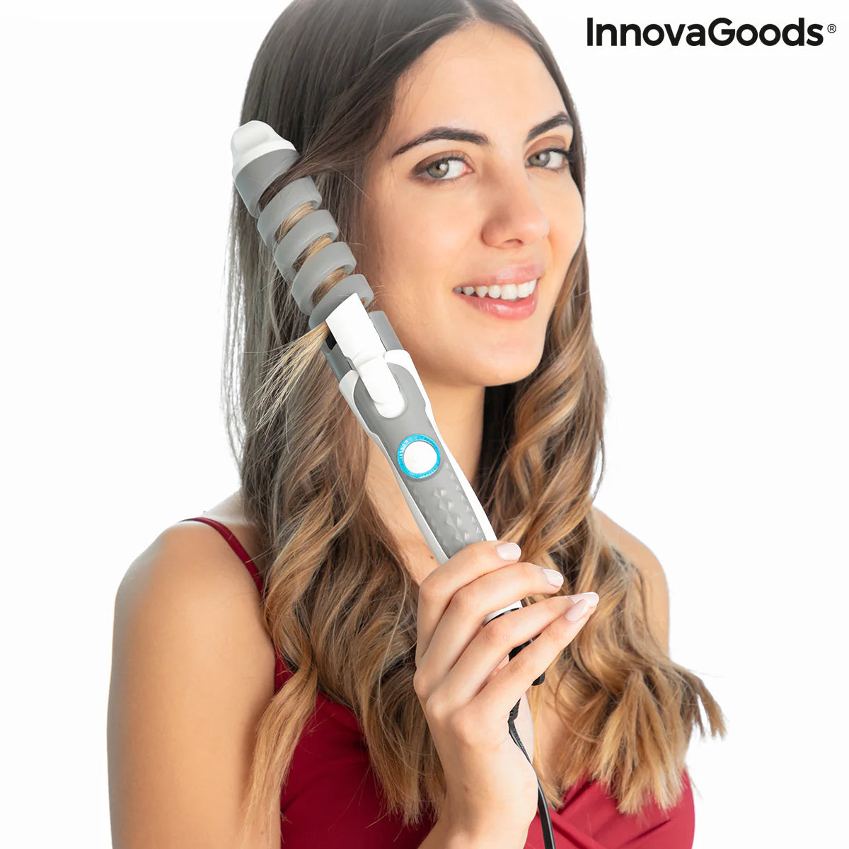 Ceramic Spiral Curling Iron