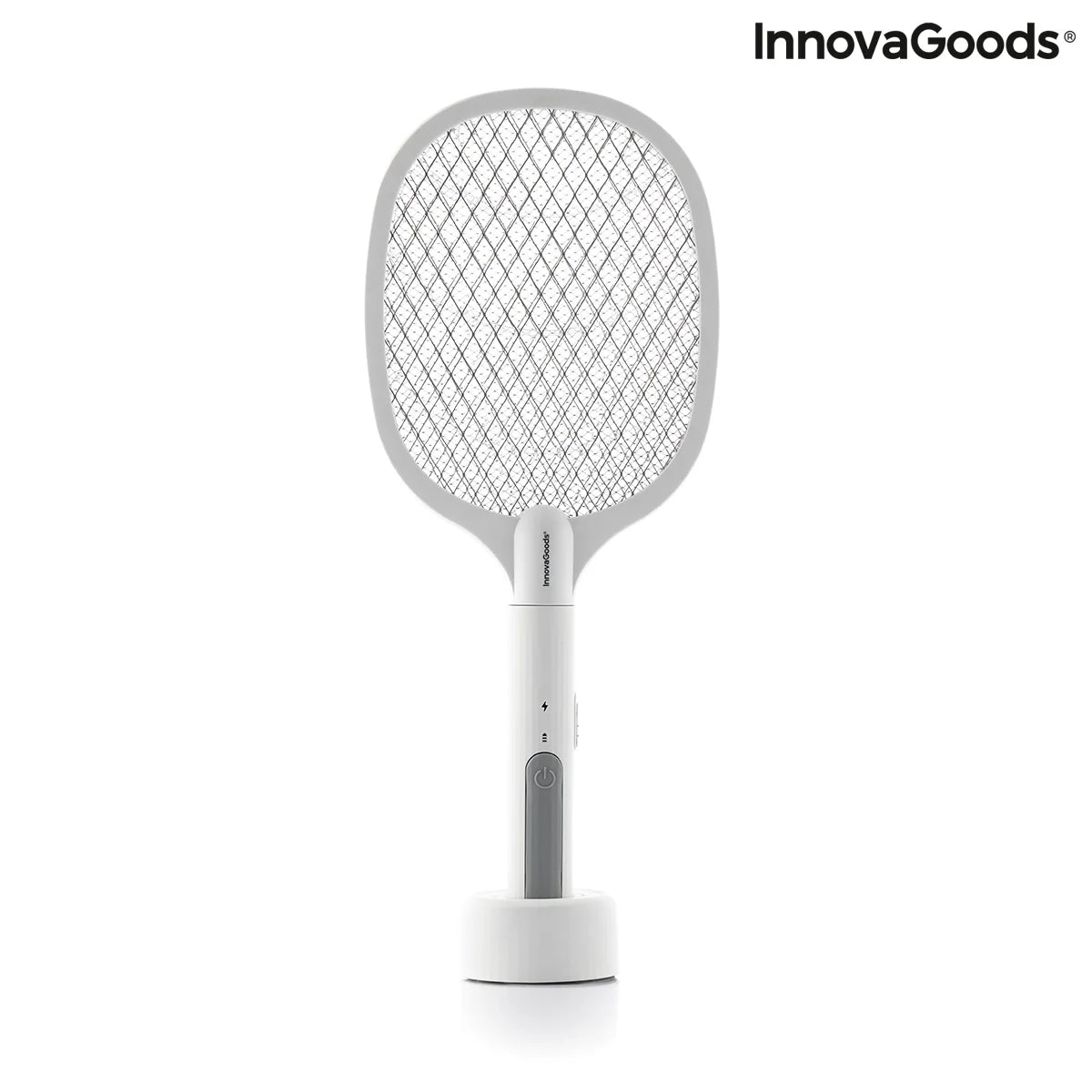 2-in-1 Rechargeable Insect Killing Racket with UV Light