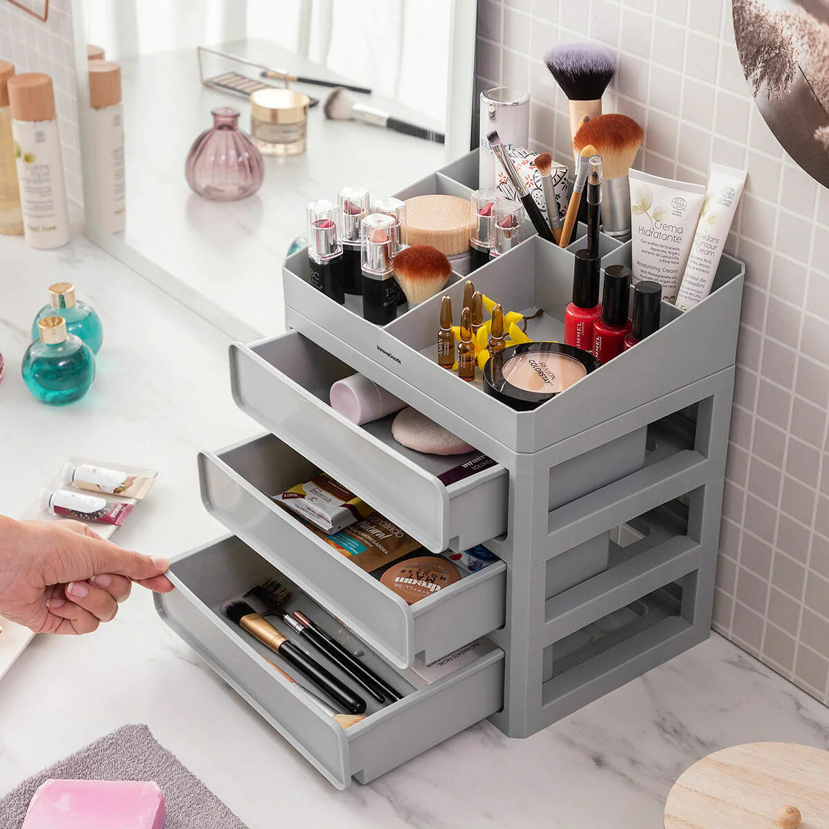 3 Drawers Make-Up Organiser