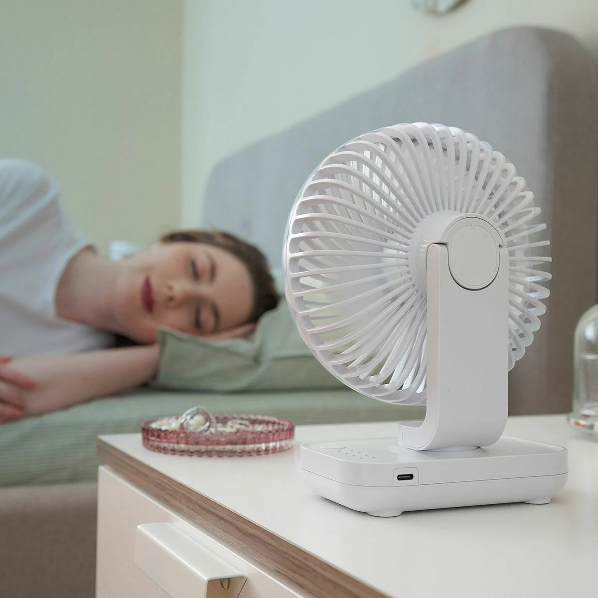 Rechargeable Desk Fan