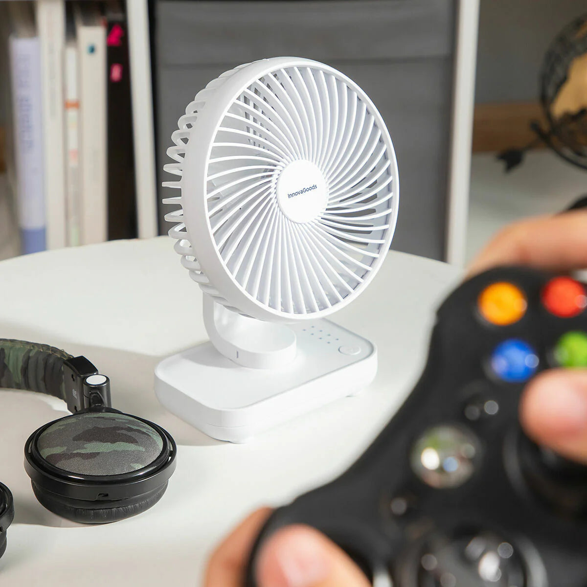 Rechargeable Desk Fan