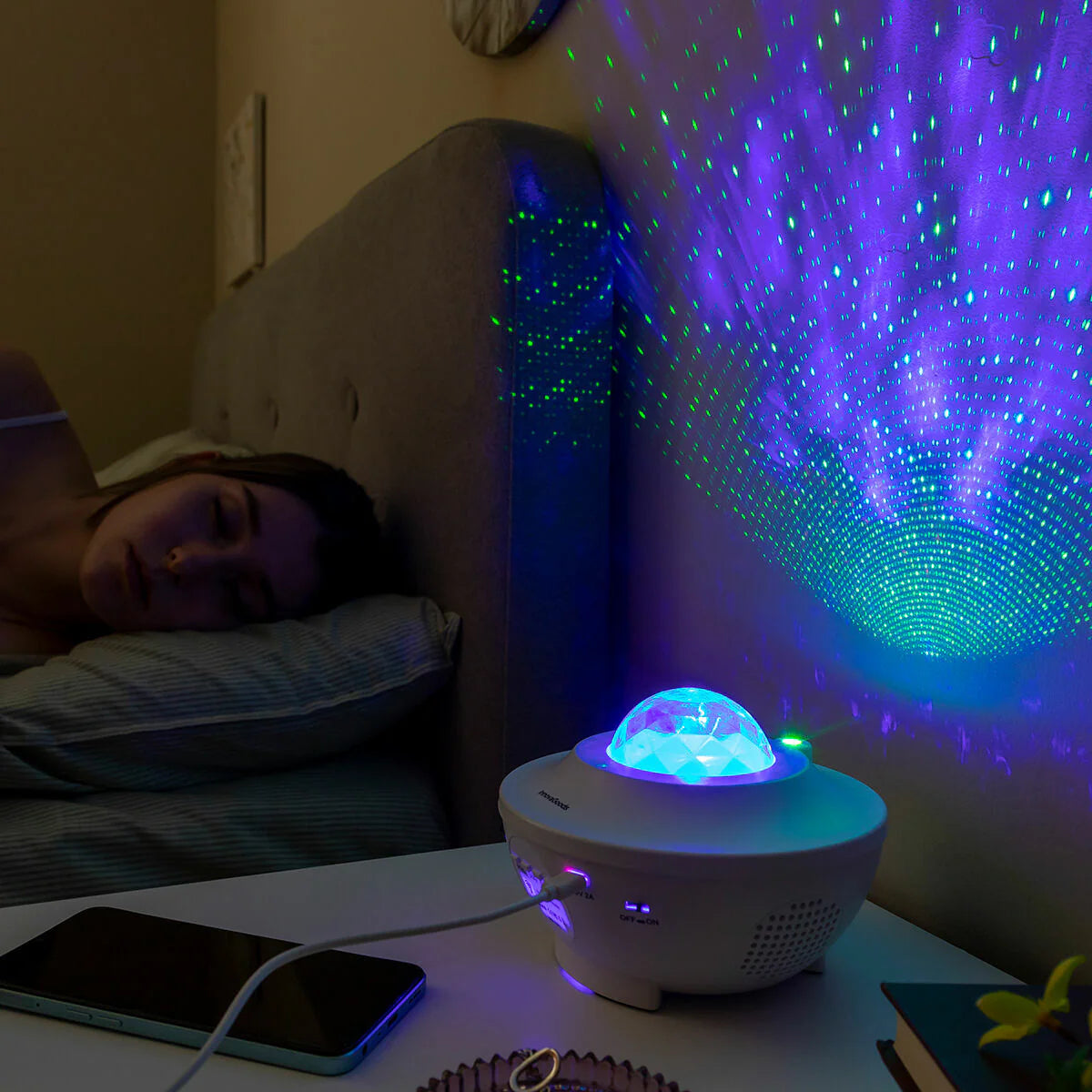 LED Star Projector with Speaker
