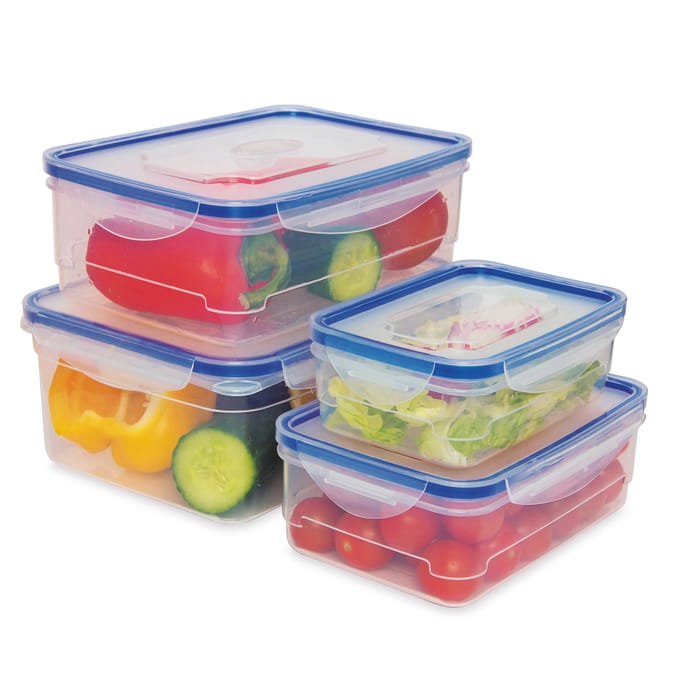 Rectangle Food Container 4 Pack