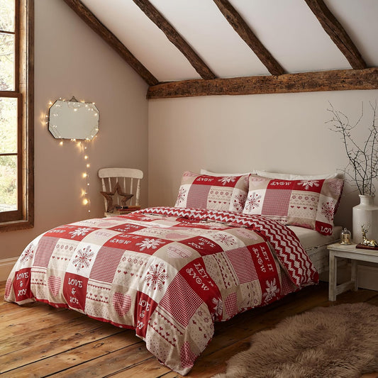 Catherine Lansfield Let It Snow Duvet Set