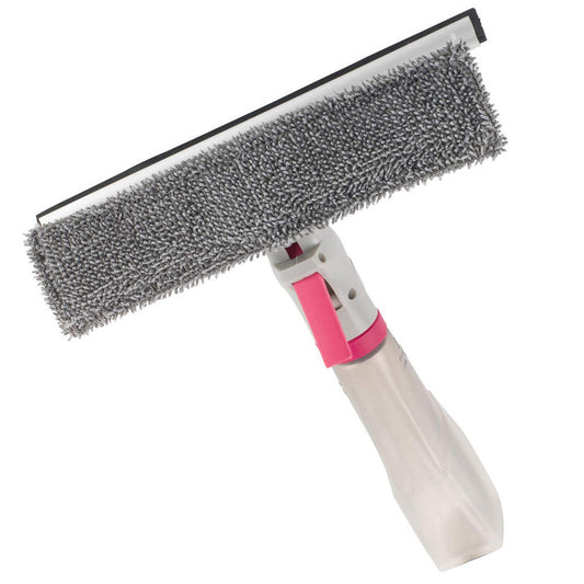 Spray Window Cleaning Wiper, White/Pink