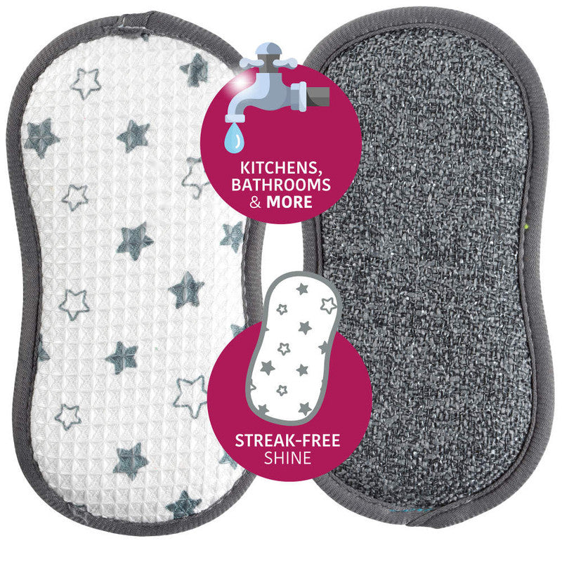 Anti-Bac Star Cleaning Pads, Pack Of 3 - Kleeneze