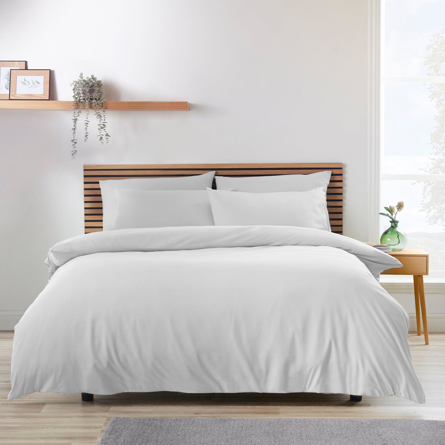 Catherine Lansfield So Soft Non Iron Duvet Set - White