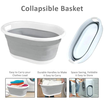 Collapsable Laundry Basket - 45L