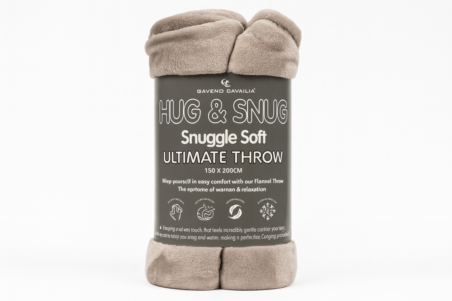 Hug & Snug Ultimate Soft Throw 150x200cm