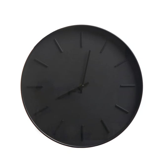 Lisbon Black Wall Clock