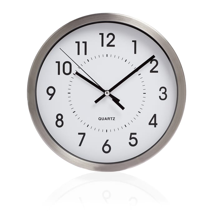 Aluminium Clock