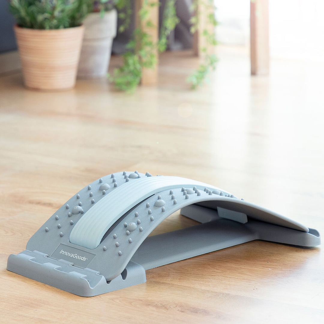 Lumbar Corrector, Stretcher and Support with Pressure and Magnetic Points