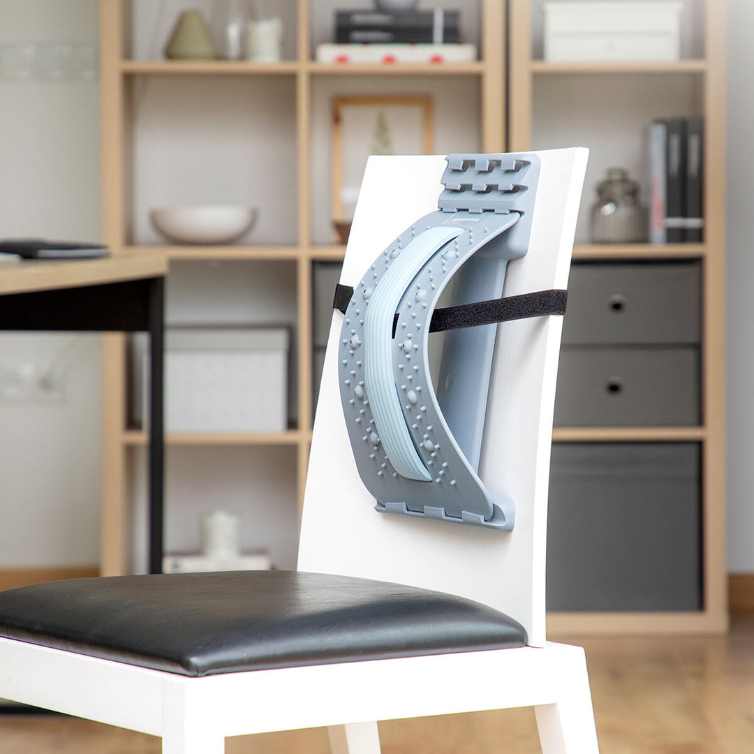 Lumbar Corrector, Stretcher and Support with Pressure and Magnetic Points