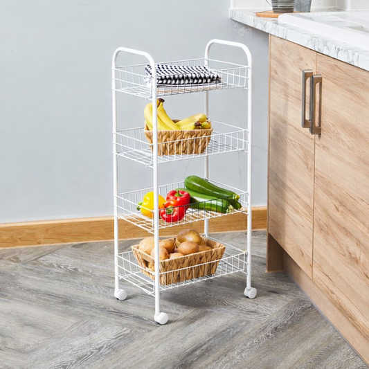 Four Tier Multi Storage Trolley