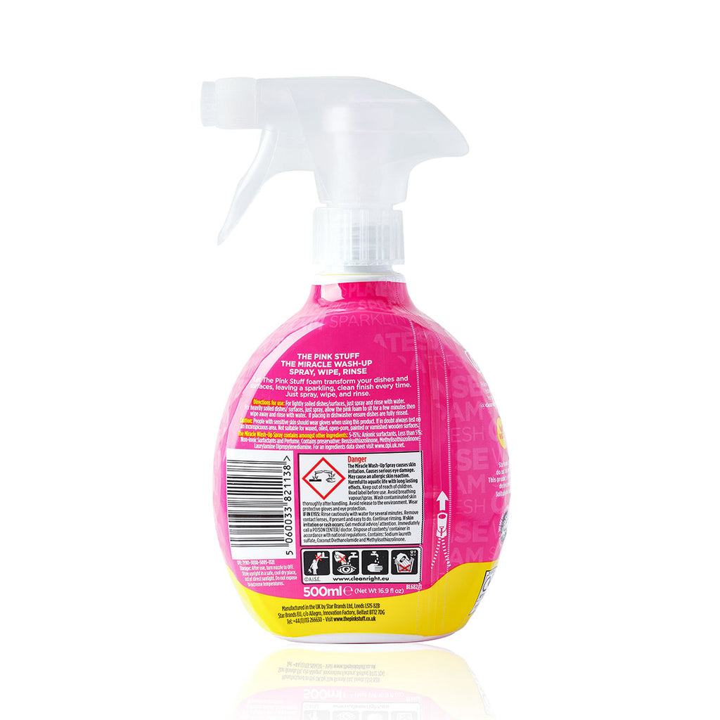 The Pink Stuff - The Miracle Wash-Up Spray - 500ml