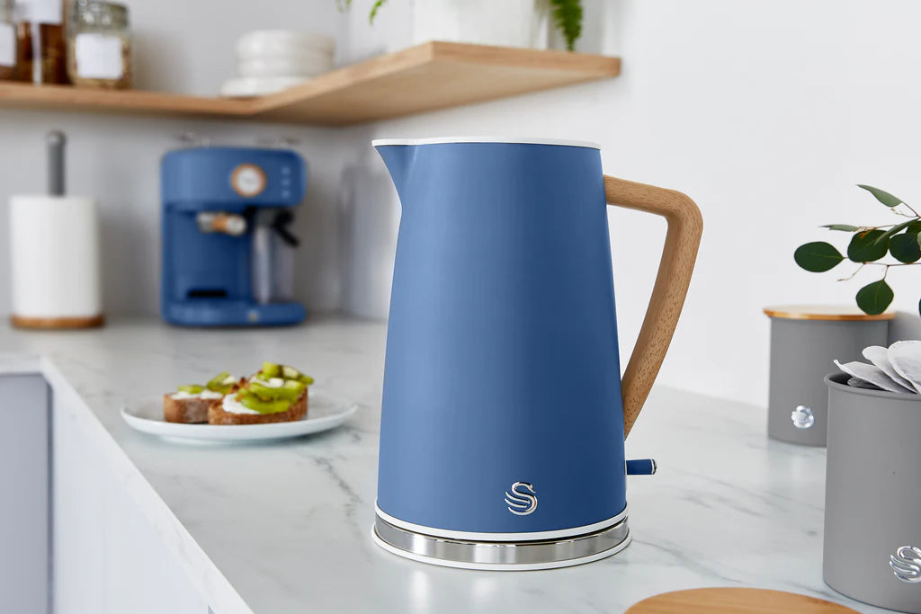 Swan Nordic Style Cordless Kettle - Blue