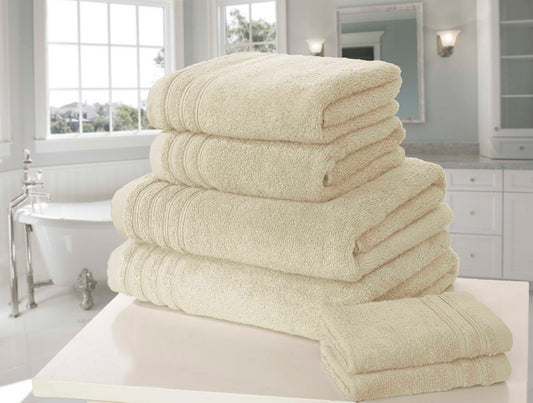 So Soft - 6 Piece Towel Bale - Cream